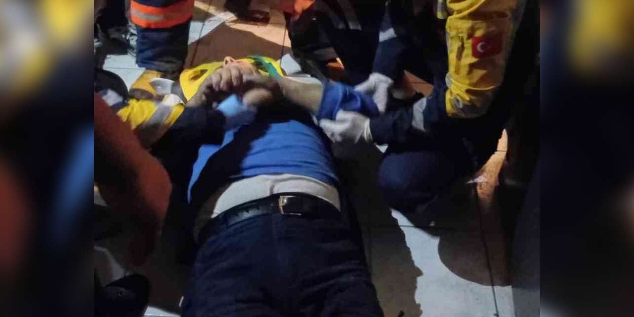 Asansör 3 kat aşağıya düştü: 1 yaralı