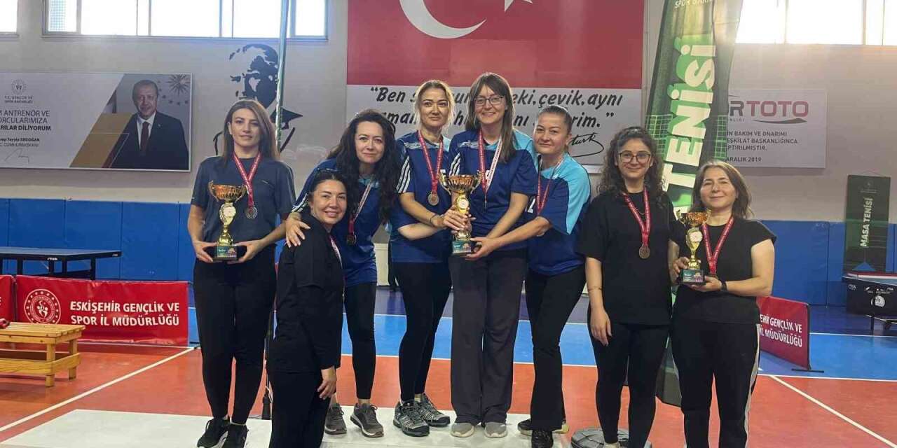 Kamu Spor Oyunları Masa Tenisi müsabakaları tamamlandı