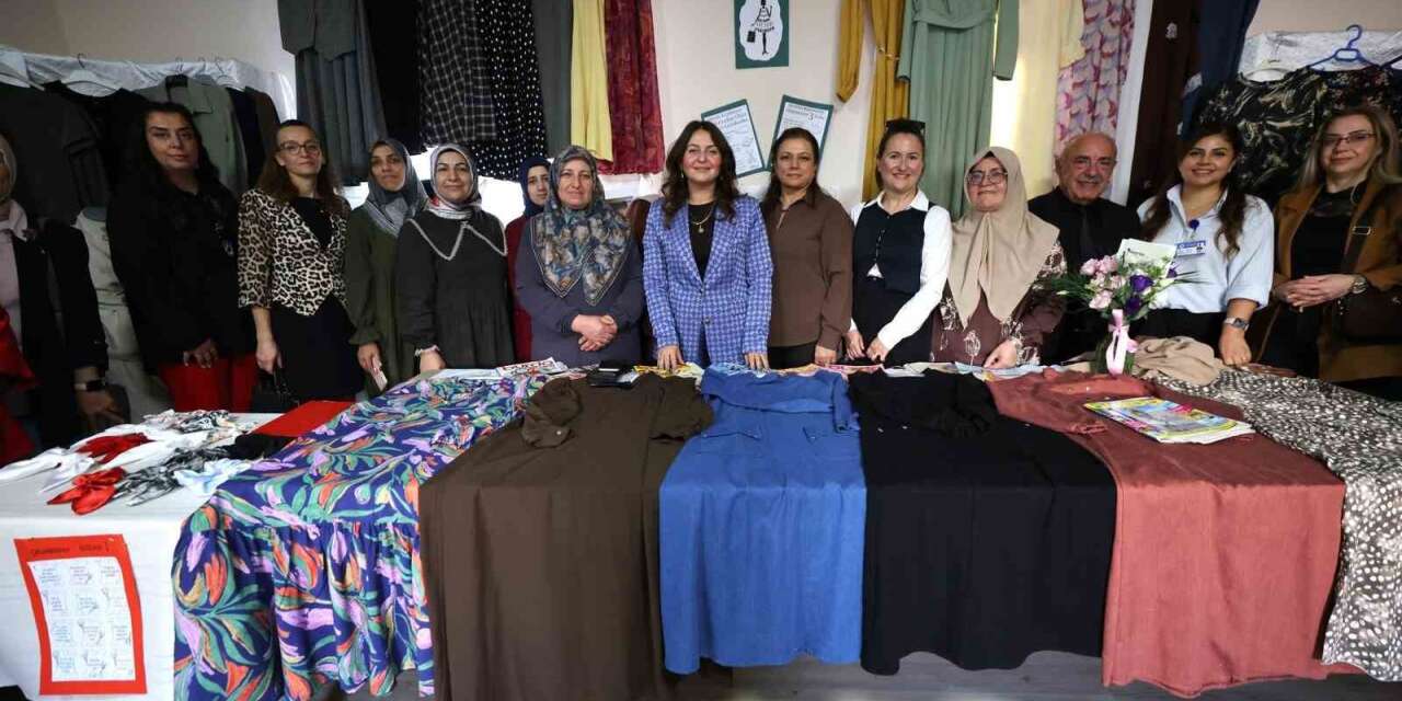 Yunusemre 93 kadının emeği sergide hayat buldu