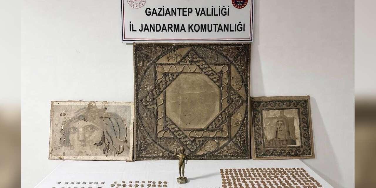 Gaziantep’te tarihi eser dolandırıcılığı operasyonu: 1 gözaltı
