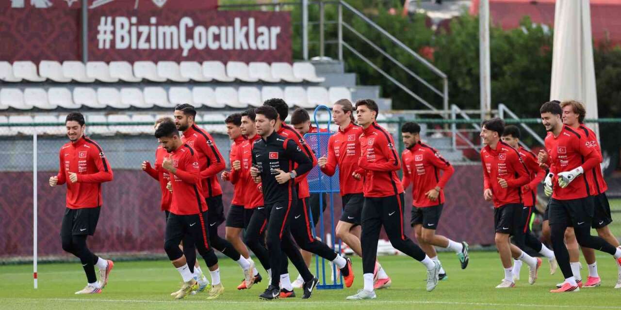 Ümit Milli Takımı, Macaristan maçı hazırlıklarını tamamladı