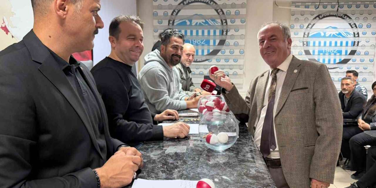 Kayseri U14 Ligi fikstür çekimi yapıldı