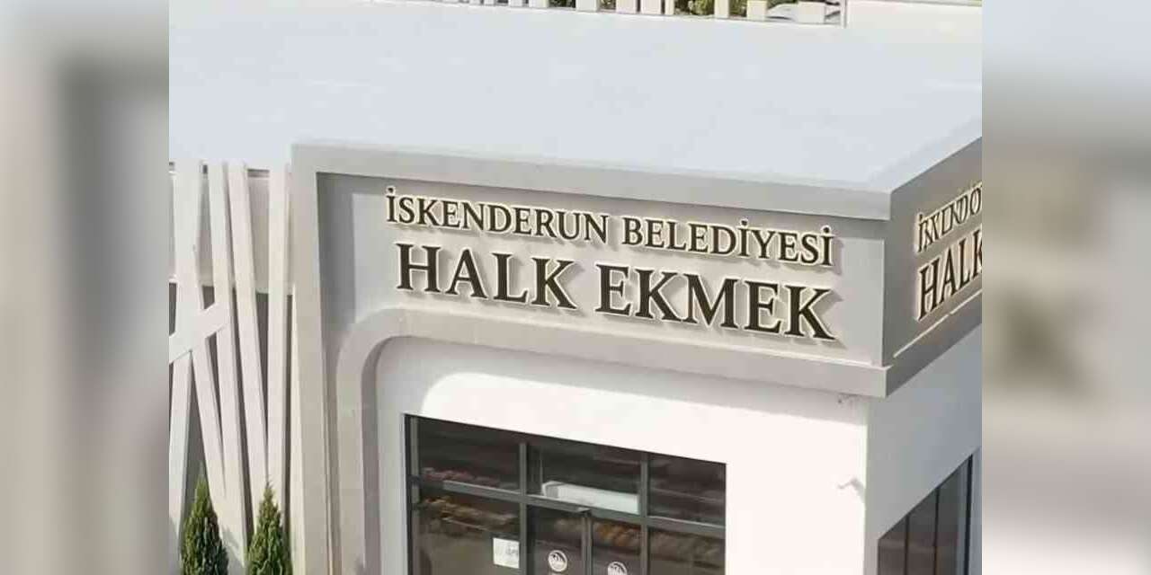 İskenderun’da Halk Ekmek fabrikası için ilk kepçe vuruldu