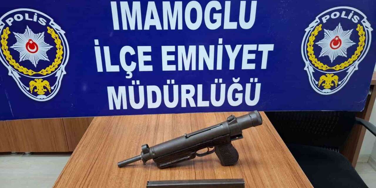 İmamoğlu’nda silah operasyonu: 3 şüpheli tutuklandı