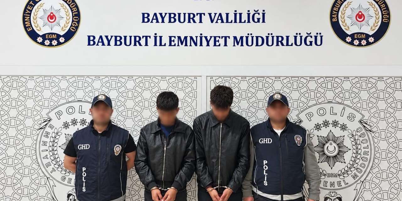 Bayburt’ta düzensiz göç operasyonlarında 5 şüpheli yakalandı