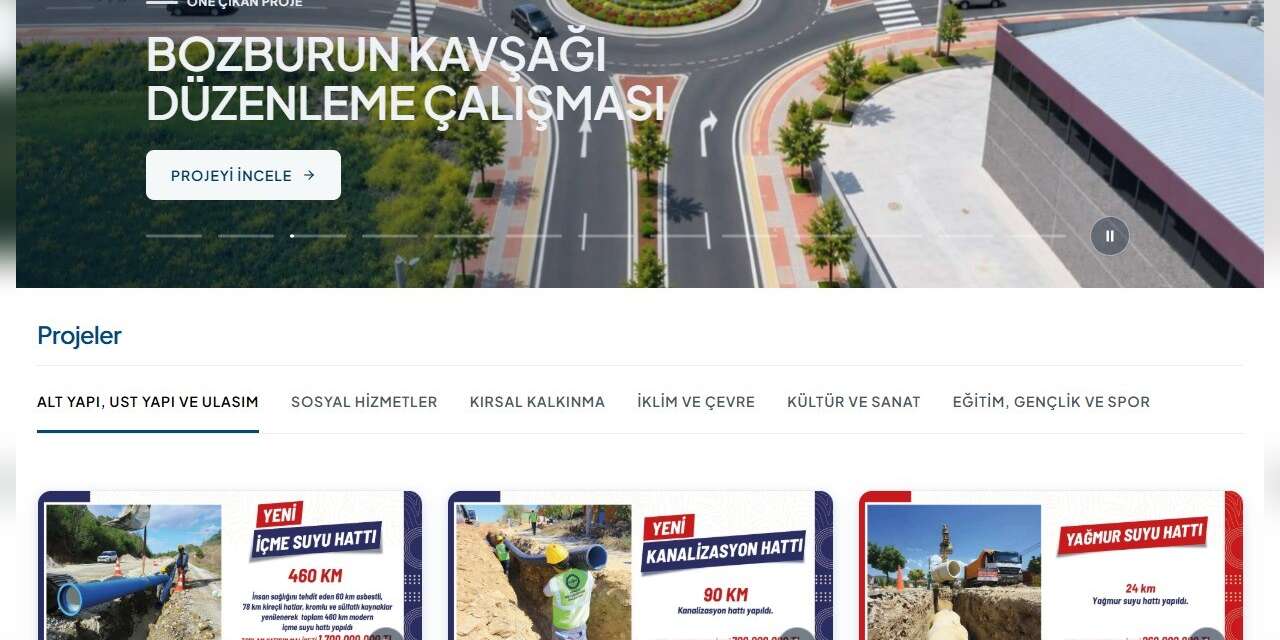 Denizli Büyükşehirin dijital yüzü yenilendi