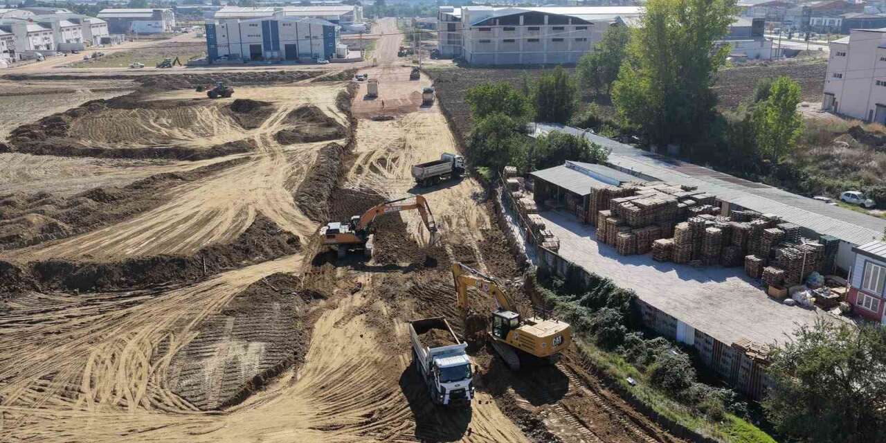 Büyükşehir’den İnegöl’e 7 kilometrelik yeni yol