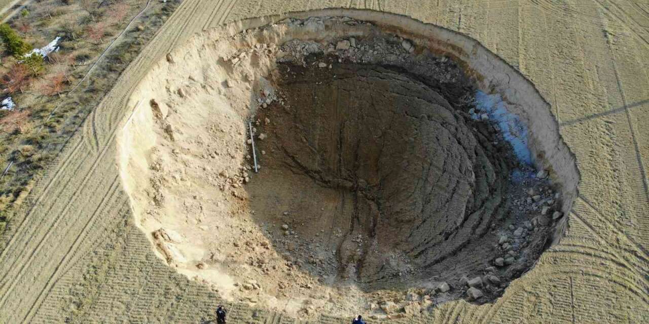 Yeraltı suyu alarm veriyor: Konya’daki obruk sayısı 704’e ulaştı