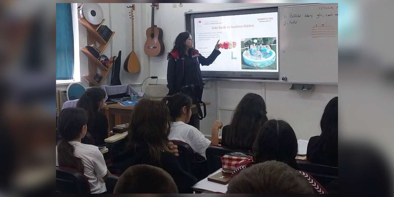 Söke’de öğrencilere gıda israfına karşı farkındalık eğitimi