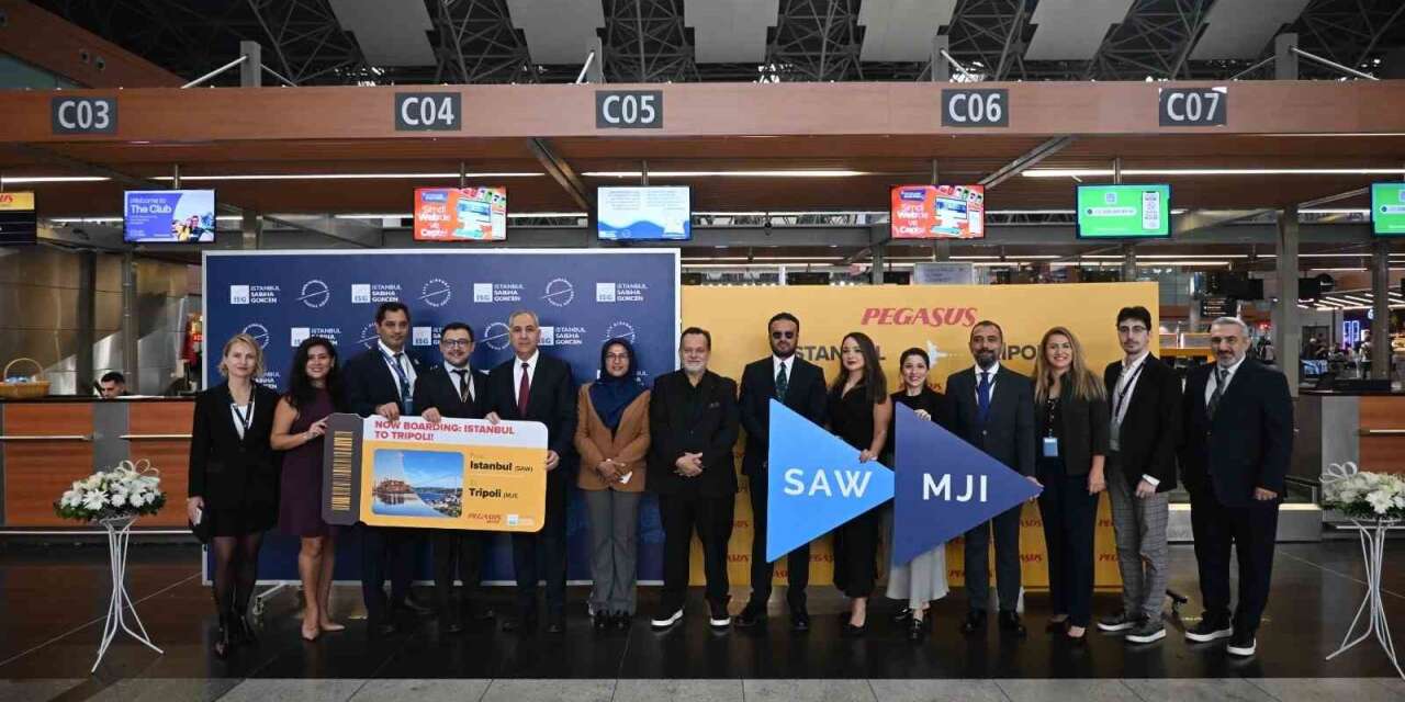 Sabiha Gökçen’in Kuzey Afrika ağı Trablus ile genişliyor: Libya’nın başkentine direkt bağlantı sağlanacak