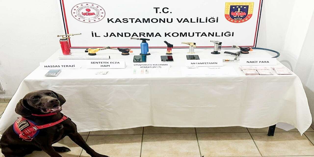 Kastamonu’da uyuşturucu operasyonu: 1 gözaltı