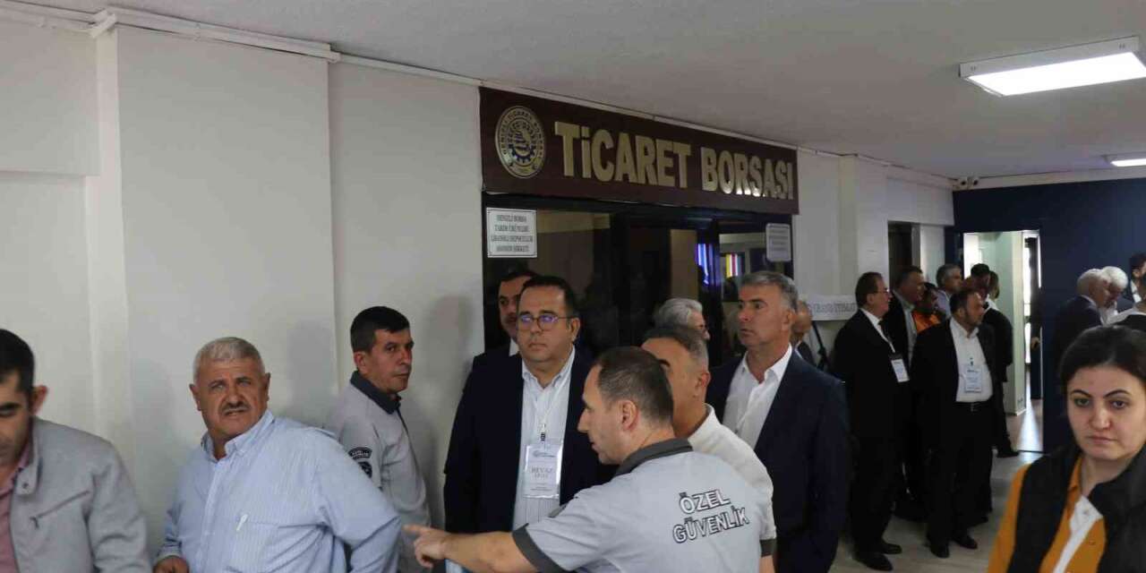 Denizli Ticaret Borsasında seçim heyecanı başladı