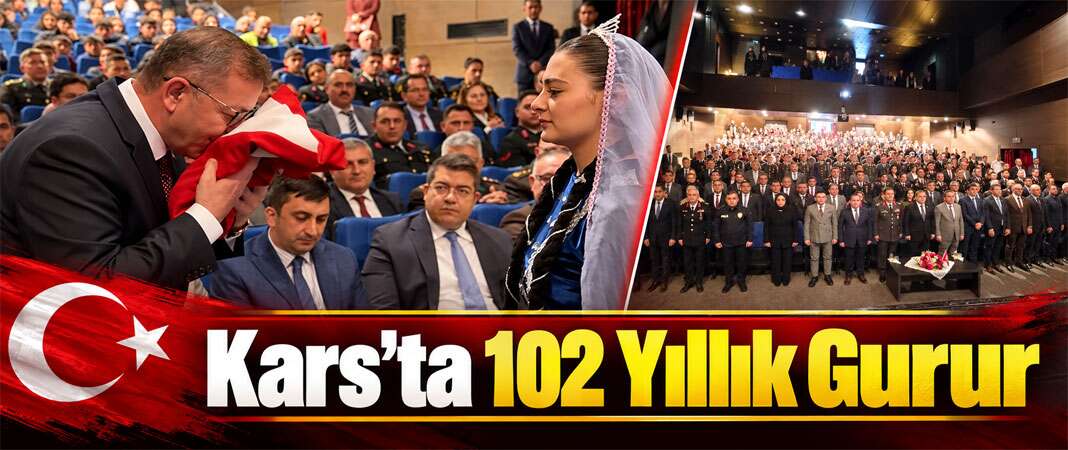 Kars’ta 102 Yıllık Gurur, Atatürk’ün Gelişi Anıldı