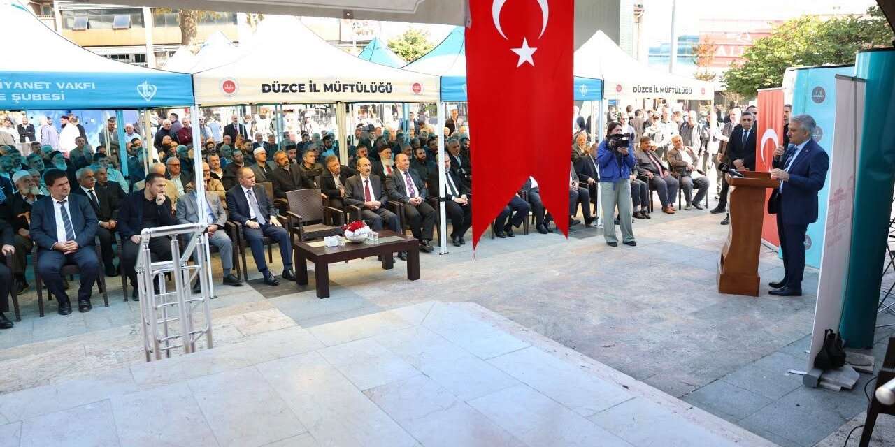 Camiler ve Din Görevlileri Haftası Düzce’de kutlanmaya başladı