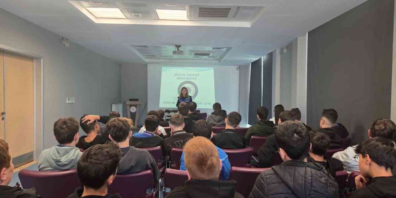Bilecik’te 95 lise öğrencisine akran zorbalığı eğitimi