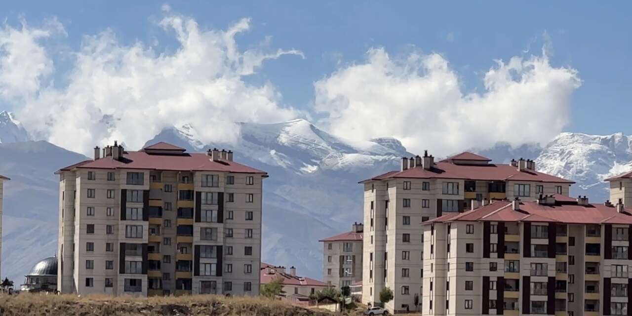 Cilo Dağları beyaza büründü