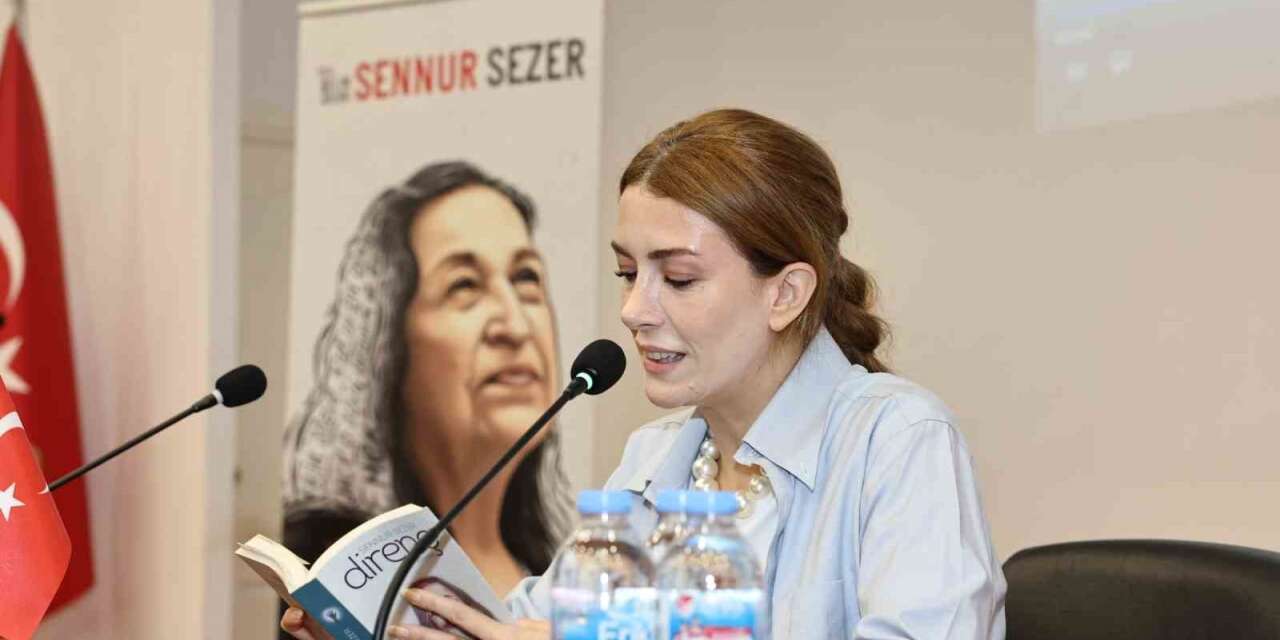 Oyuncu Elit Andaç Çam Nilüfer’de gençler ve işçilerle buluştu
