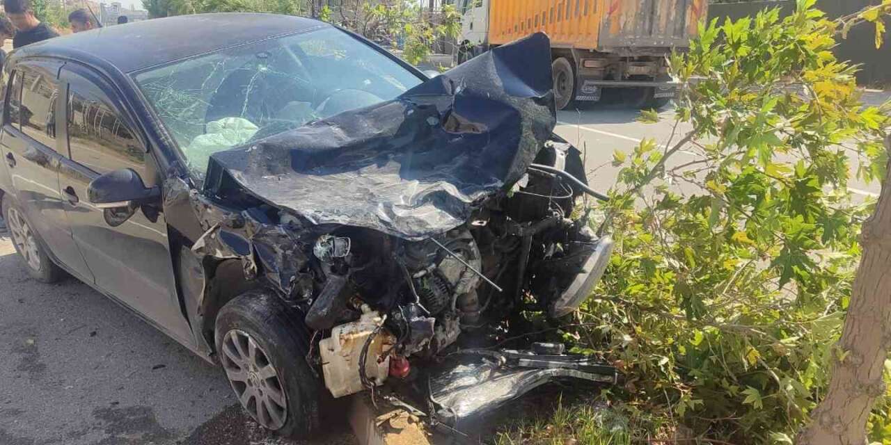 Diyarbakır’da trafik kazası: 2 yaralı
