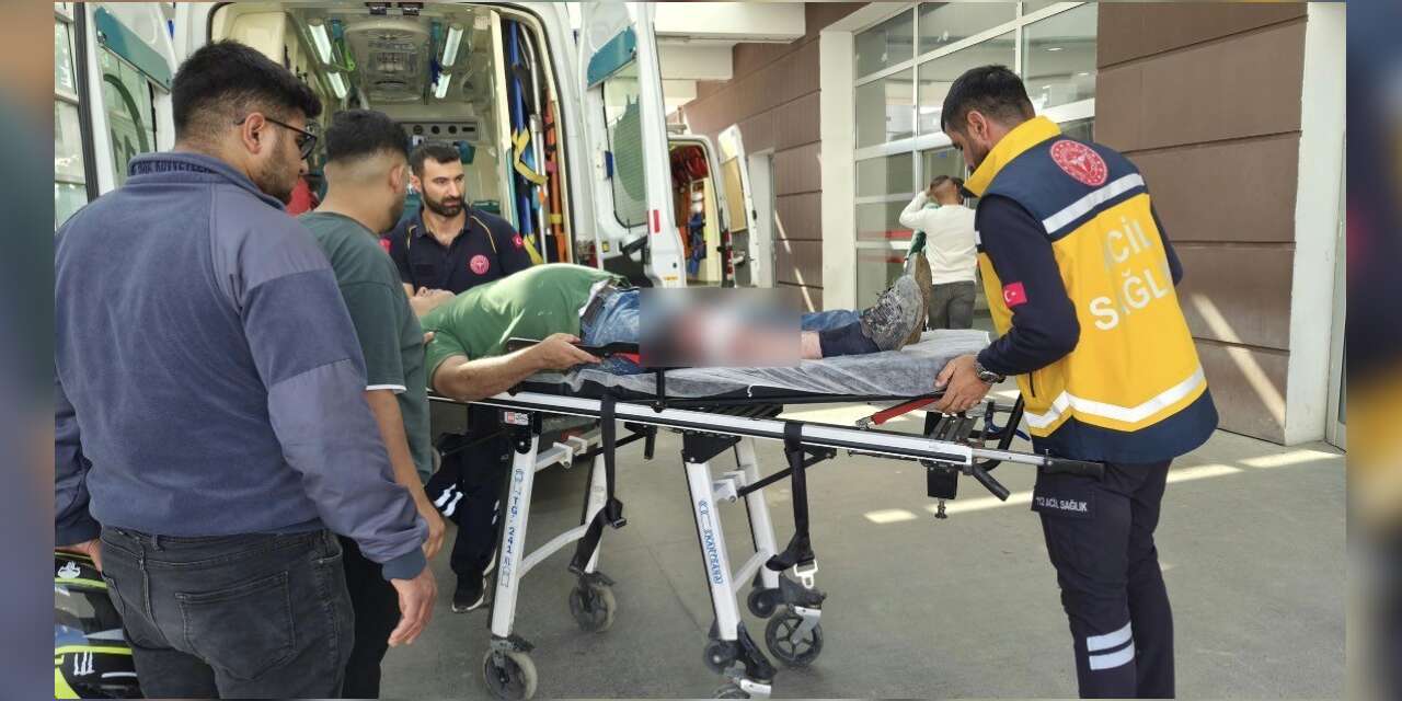 Marangoz ustası, kesici aletle yaralandı