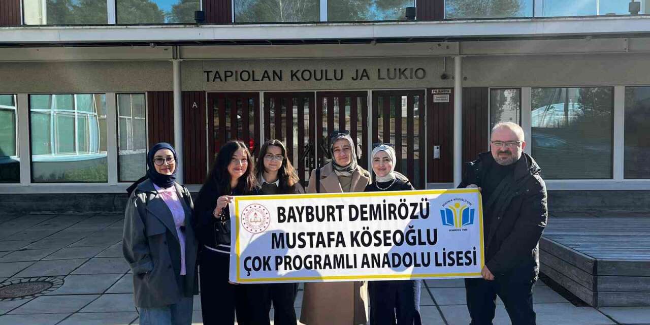 Bayburt’tan Finlandiya’ya Erasmus+ hareketliliği