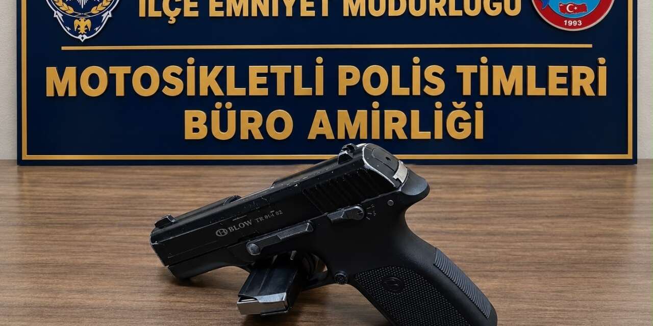 Kırıkhan’da ruhsatsız tabanca ve fişek ele geçirildi
