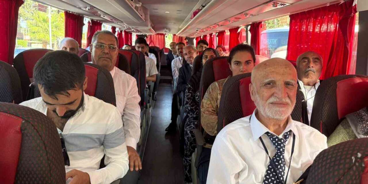 Adıyamanlı gaziler Kıbrıs’ı gezdi