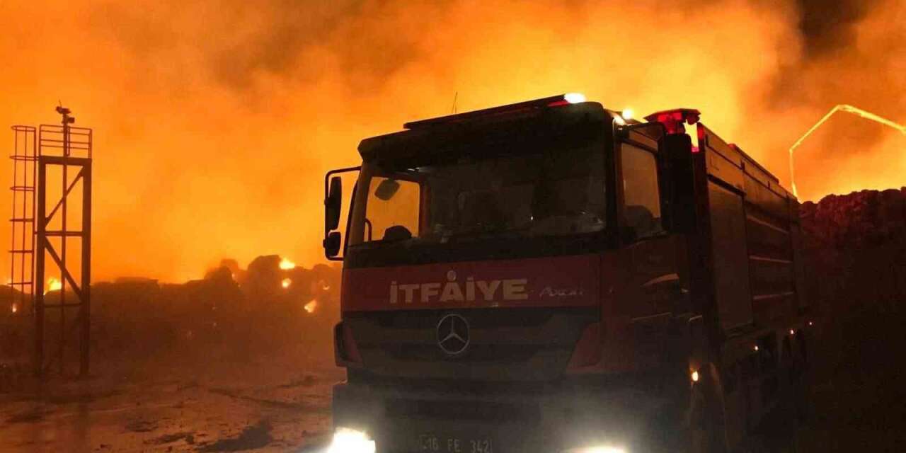 Bursa İtfaiyesi eylül ayında 2 bin 331 olaya müdahale etti!