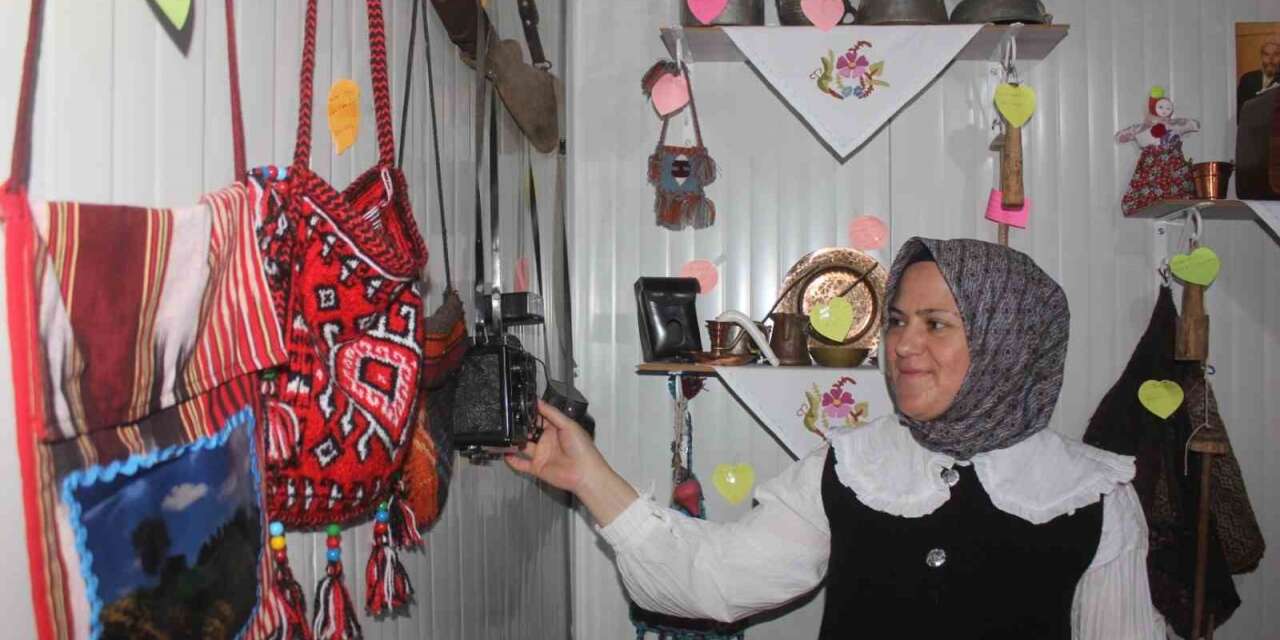 Afşin’in tarihi Sultan Köşkü’nde yaşatılıyor