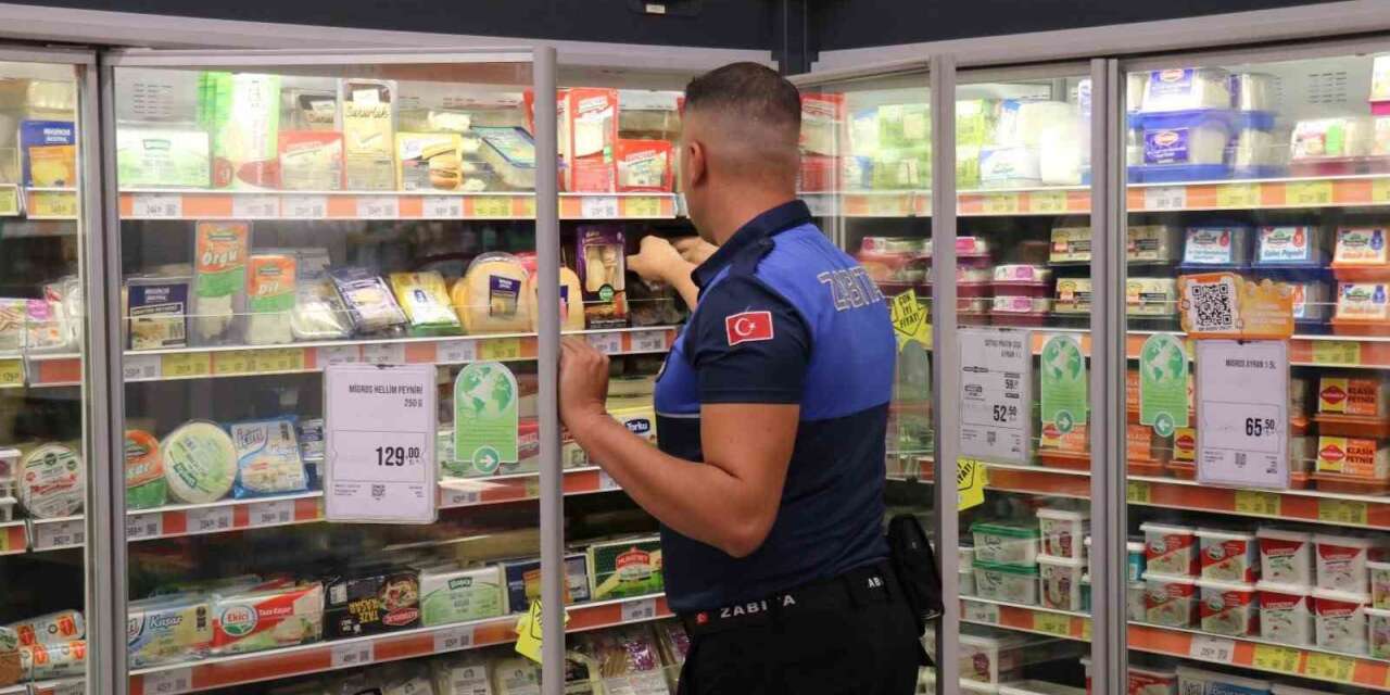 Bozdoğan’da marketlere sıkı denetim