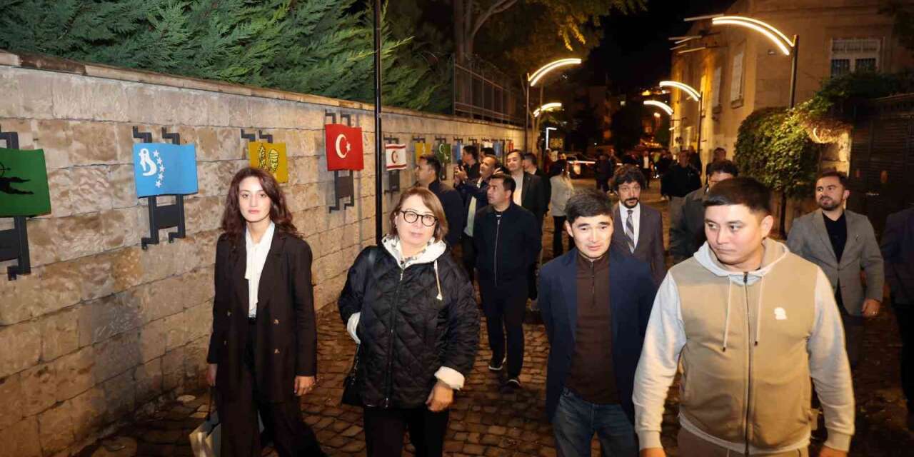 TÜRKSOY Temsilcilerinin Talas turu