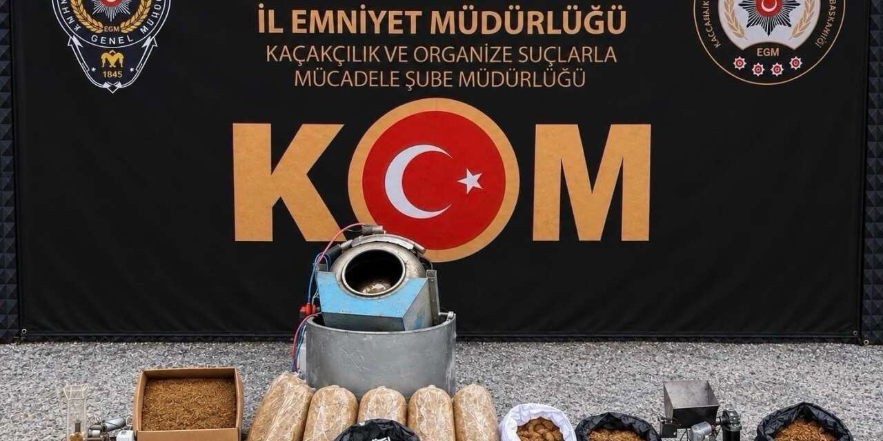 Yozgat’ta 3 bin 500 adet makaron ele geçirildi