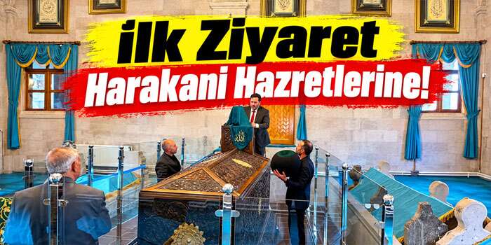 Müftü Aykul, Harakânî Hazretlerinin Sanduka Örtüsünü Yeniledi