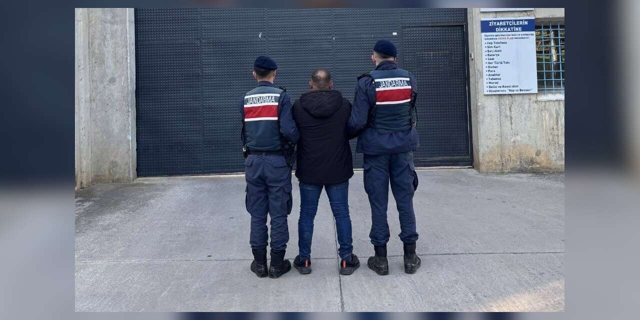 Bafra’da 9 yıl 2 ay hapis cezasıyla aranan şahıs jandarma tarafından yakalandı
