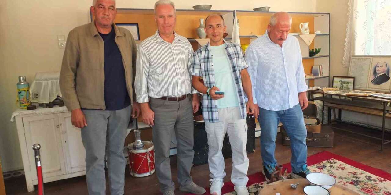 Balıkesir’de imece ile kurulan Kızılkeçili Etnografya Müzesi ilgi gördü
