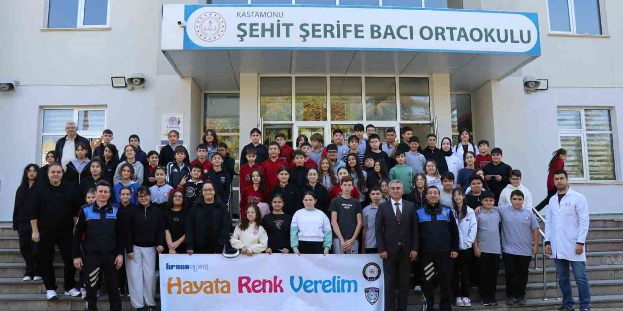 Kastamonu’da çocuklar bu projeyle bilinçleniyor