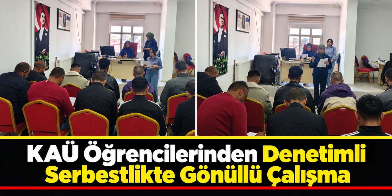 Kars’ta Denetimli Serbestlik Yükümlülerine Grup Danışmanlığı