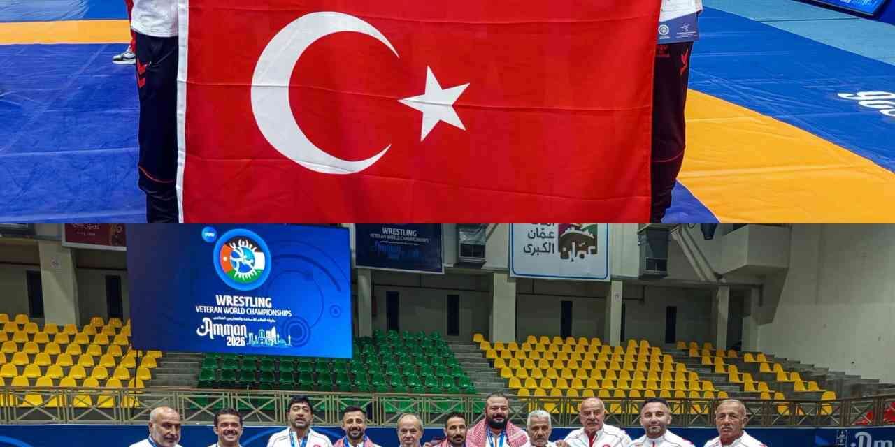 Veteran güreşçilerden dünya şampiyonasında 4 madalya