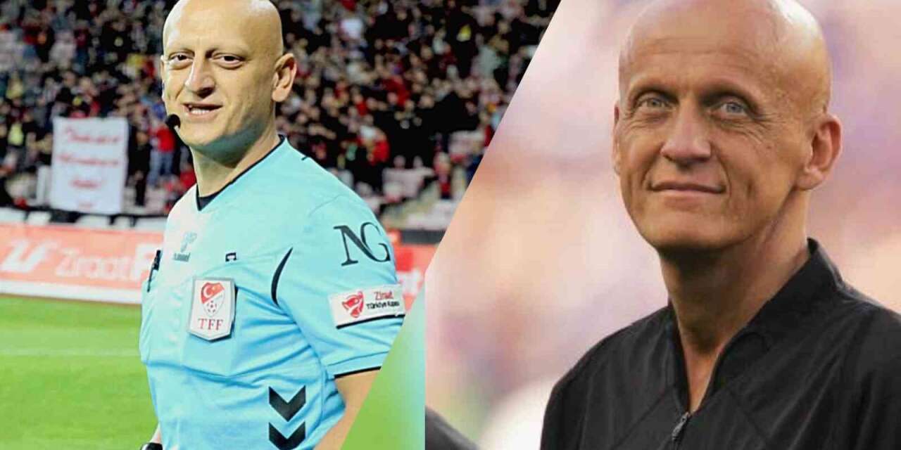 Eskişehirspor maçında görev yapan hakem Pierluigi Collina’ya benzetildi