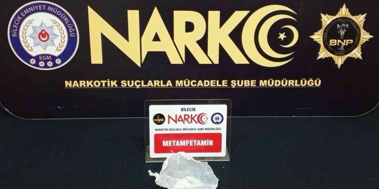 Bilecik’te metamfetamin ele geçirildi