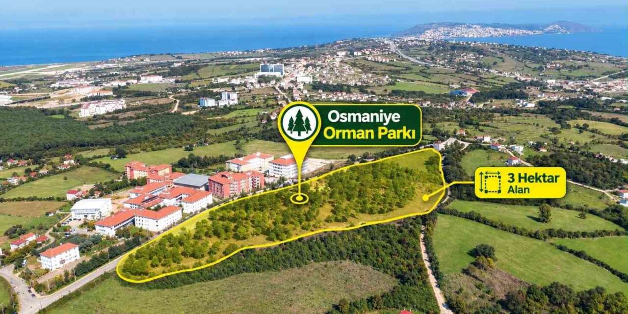 Sinop’a 3 hektarlık dev park: Yüzde 70’i tamamlandı