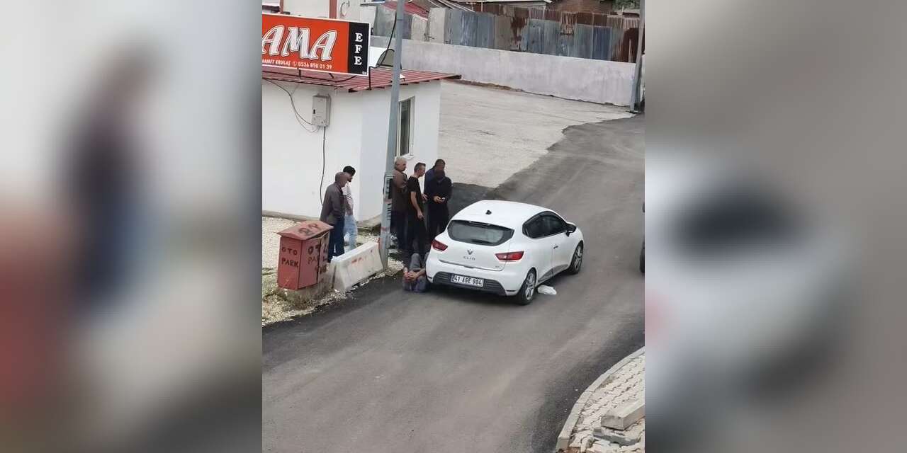 Otomobilin çarptığı yaya yaralandı