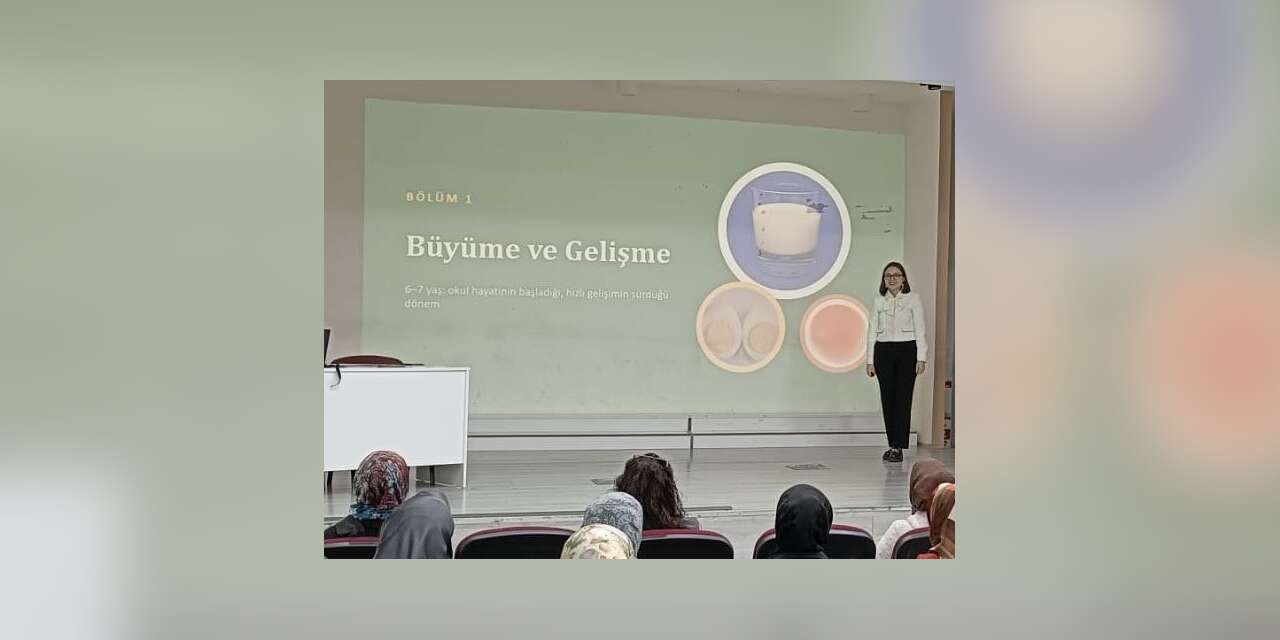 Velilere sağlıklı beslenme çantası eğitimi