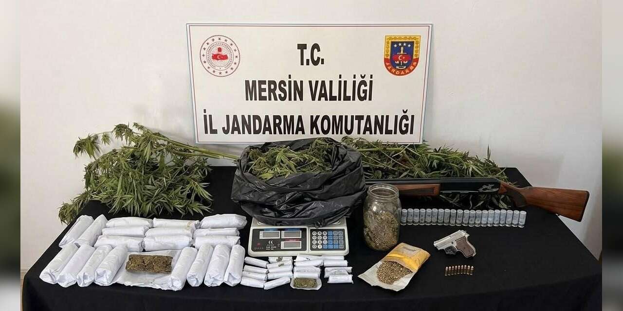 Mersin’de uyuşturucu operasyonlarında 4 şüpheli tutuklandı