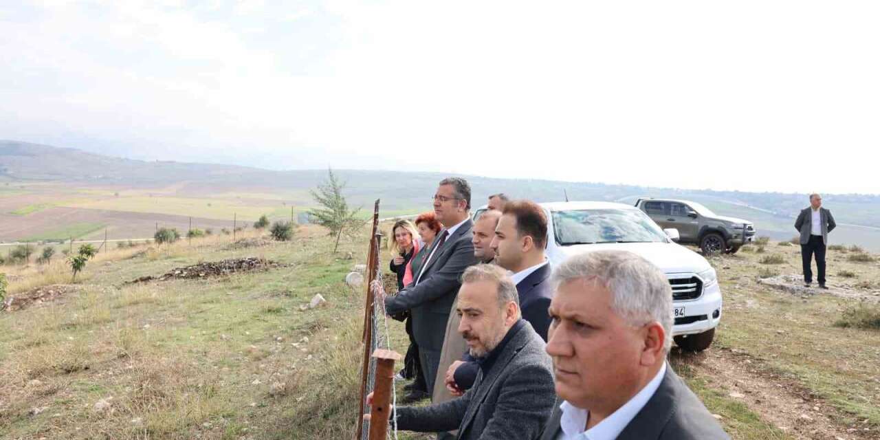 Vezirköprü Besi OTB Projesi’nde saha incelemesi
