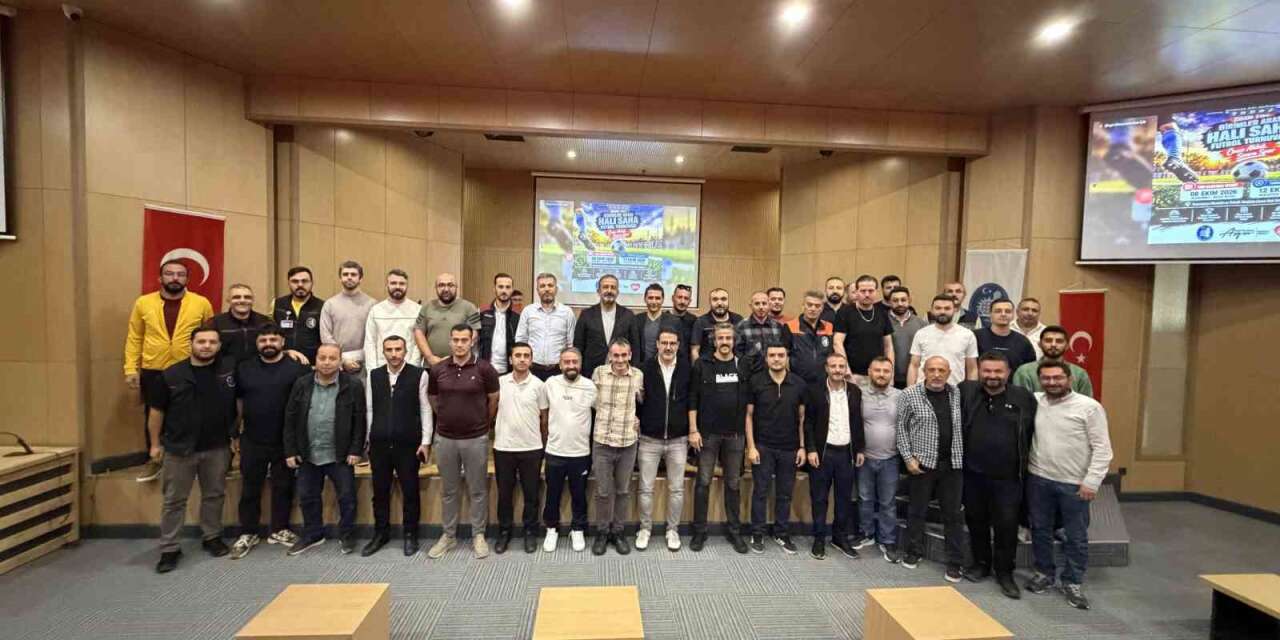 Çorum Belediyesi’nde birimler arası futbol turnuvası heyecanı başlıyor