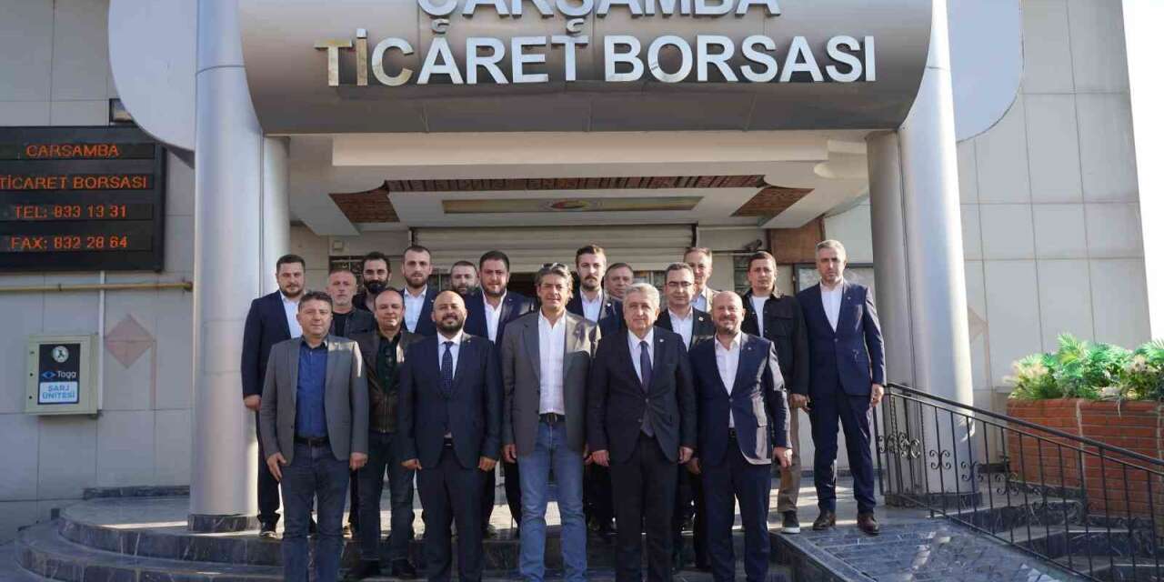 Çarşamba Ticaret Borsası’nda tarım ve bölge ekonomisi görüşüldü
