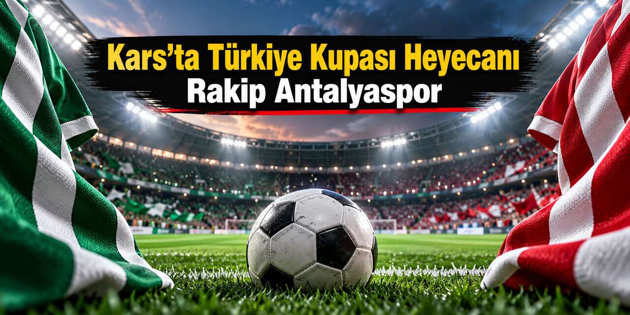 Kars 36 Spor’un, Ziraat Türkiye Kupası’ndaki rakibi Antalyaspor oldu
