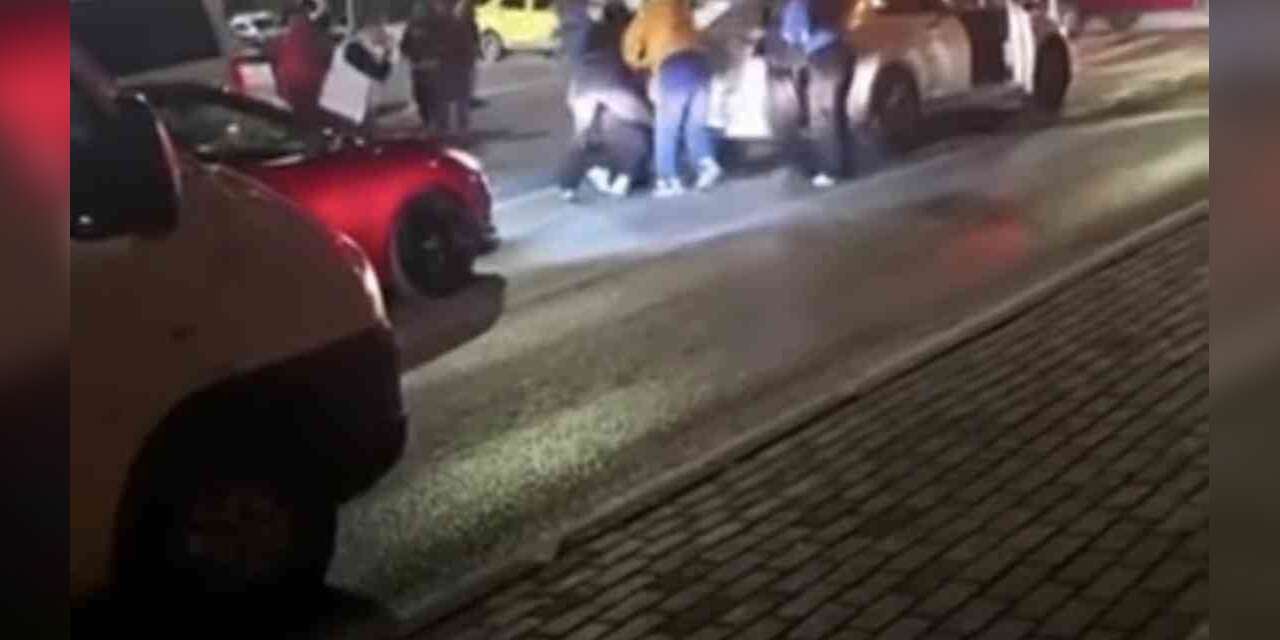 Bursa’da iki aile arasındaki kavga kamerada