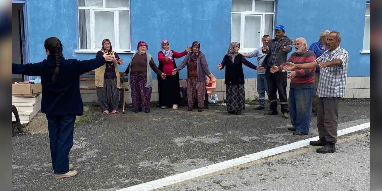 Yığılca’da 60 yaş üstü vatandaşlar sağlık için harekete geçti