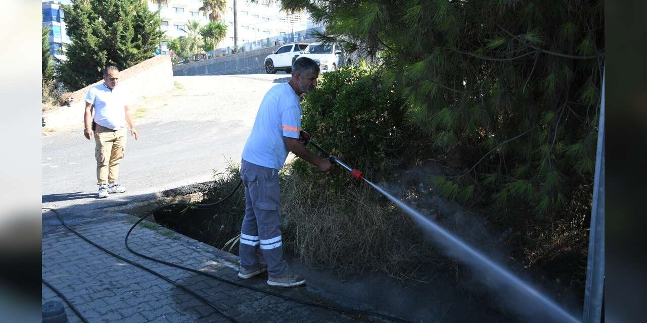 Kuşadası’nda yağmur suyu hatları yağışlara hazırlanıyor